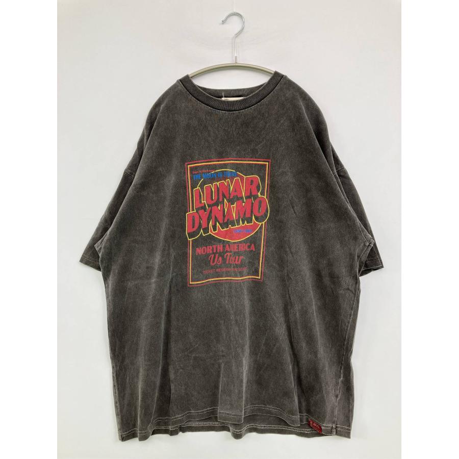JaVa ジャバ Tシャツ/カットソー L グレー クルーネック(丸首) 半袖 前面プリント バックプリント ブランドロゴ メンズ レディース | 