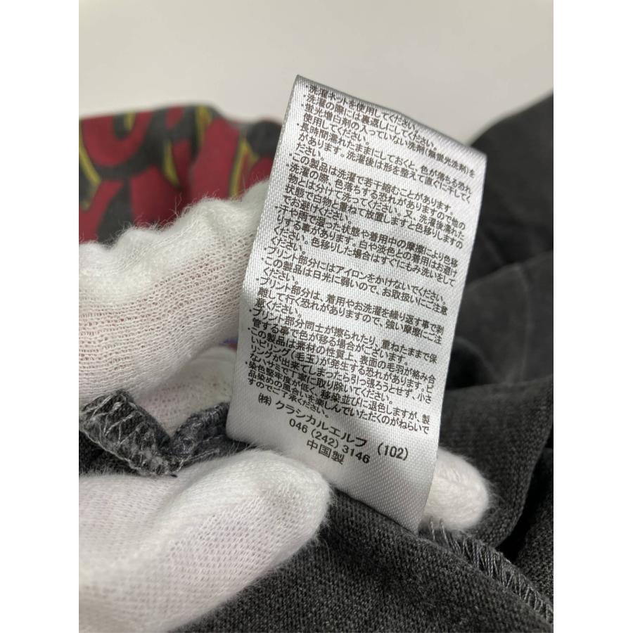 JaVa ジャバ Tシャツ/カットソー L グレー クルーネック(丸首) 半袖 前面プリント バックプリント ブランドロゴ メンズ レディース |  | 04