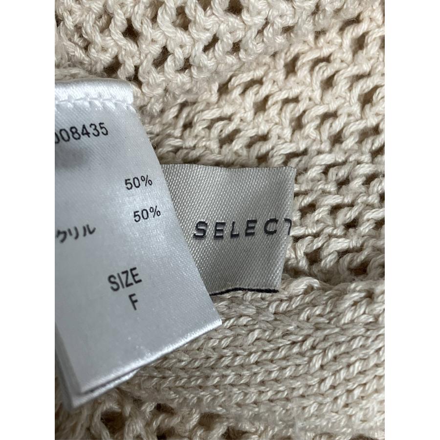 SELECT MOCA セレクトモカ ワンピース F ベージュ コットン ニット 無地 袖なし ロング・マキシ丈 レディース |  | 02