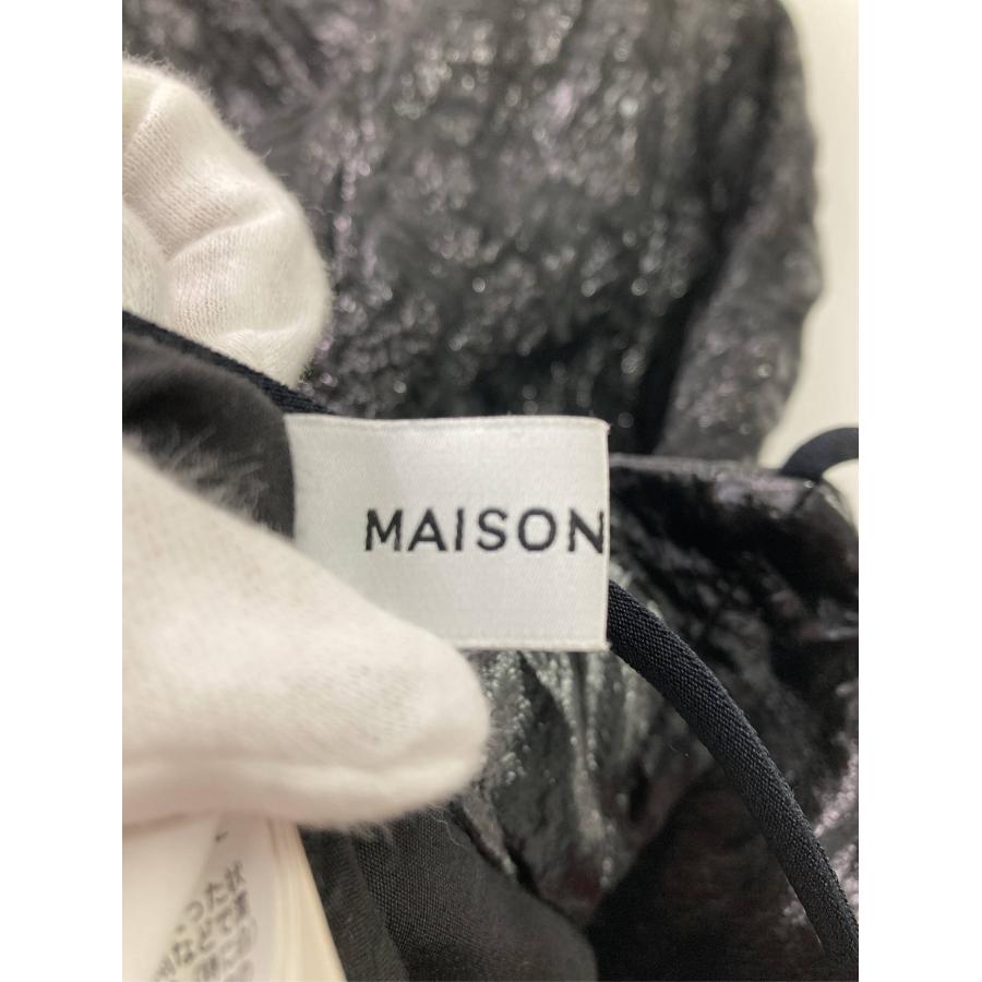 MAISON SPECIAL メゾンスペシャル ワンピース 38 ブラック ナイロン 袖なし ひざ丈 レディース | MAISON SPECIAL | 02