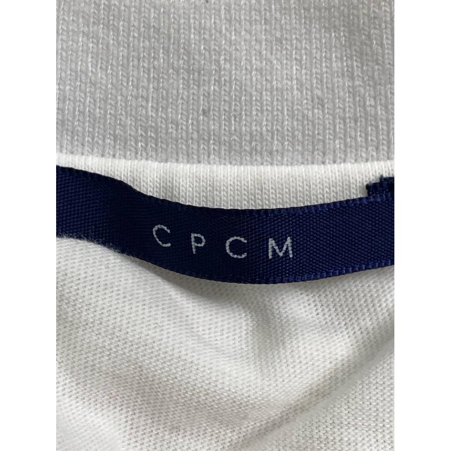 CPCM シーピーシーエム Tシャツ/カットソー M ホワイト 前面プリント 半袖 クルーネック(丸首) ミドル丈 メンズ レディース | CPCM | 02