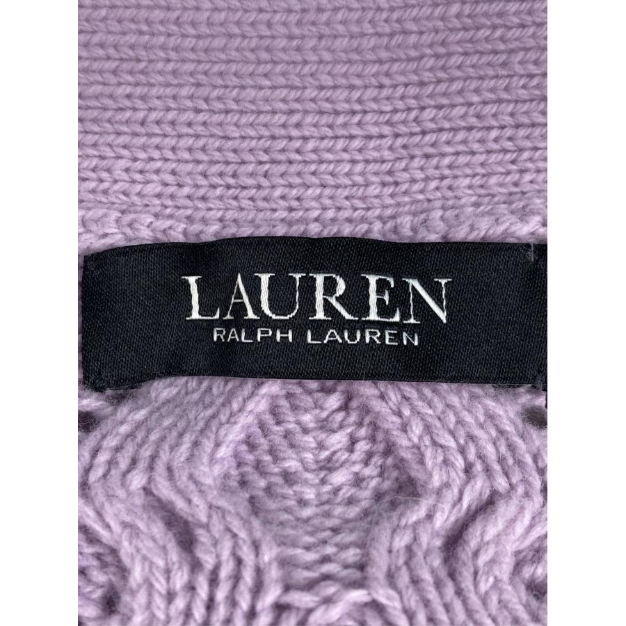 Ralph Lauren ラルフローレン カーディガン/ボレロ M パープル ウール・ニット 長袖 無地 ミドル丈 レディース |  | 02