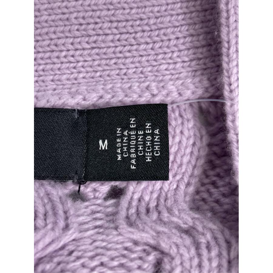 Ralph Lauren ラルフローレン カーディガン/ボレロ M パープル ウール・ニット 長袖 無地 ミドル丈 レディース |  | 03