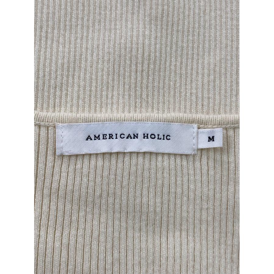 AMERICAN HOLIC アメリカンホリック カーディガン/ボレロ M アイボリー コットン 無地 ショート丈 長袖 レディース | AMERICAN HOLIC | 03