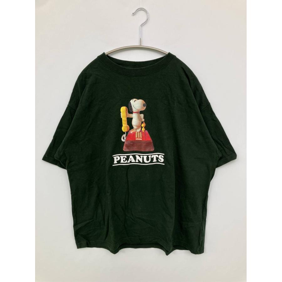 FREAK'S STORE フリークスストア Tシャツ/カットソー M グリーン 前面プリント ブランドロゴ ミドル丈 半袖 メンズ レディース | FREAK'S STORE