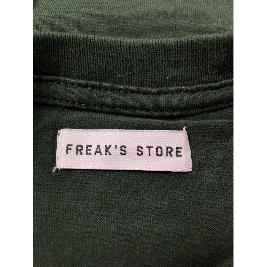 FREAK'S STORE フリークスストア Tシャツ/カットソー M グリーン 前面プリント ブランドロゴ ミドル丈 半袖 メンズ レディース | FREAK'S STORE | 02