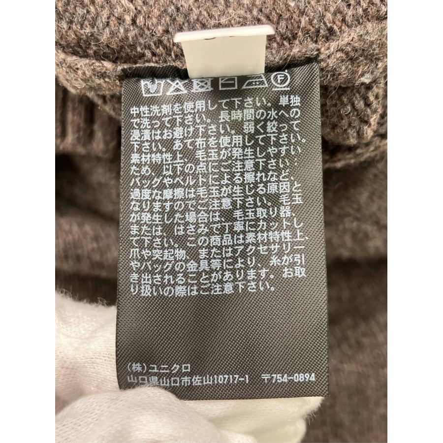 UNIQLO U ユニクロユー カーディガン/ボレロ M ブラウン ウール・ニット 無地 ミドル丈 長袖 メンズ |  | 04