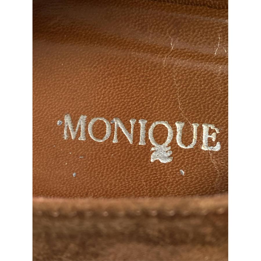 MONIQUE ローファー ブラウン スエード 無地 ヴァンプローファー レディース |  | 04