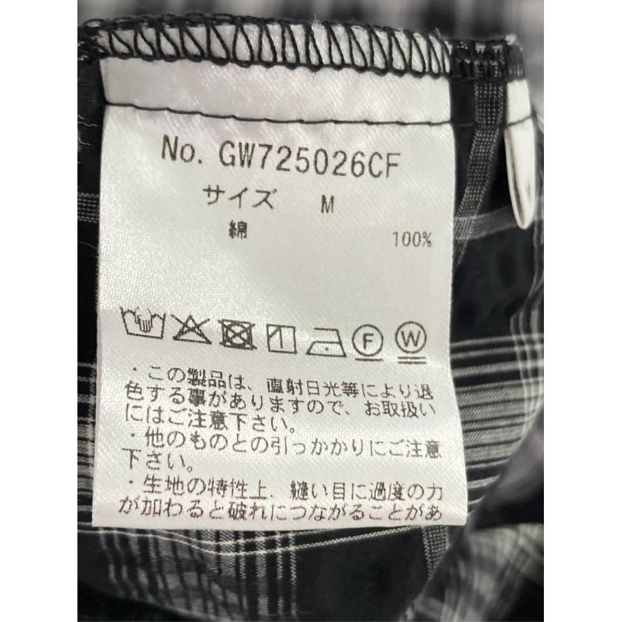 GLOBAL WORK グローバルワーク ワンピース M ブラック コットン チェック柄 袖なし ひざ丈 フレア ティアード レディース | GLOBAL WORK | 05