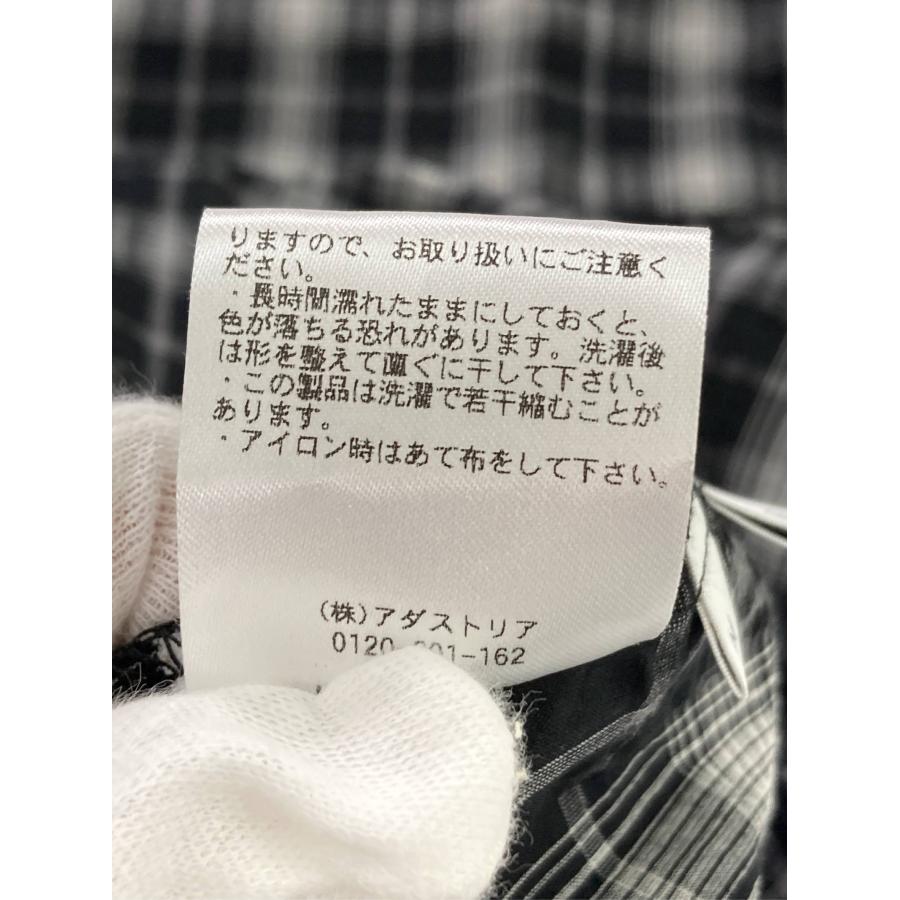 GLOBAL WORK グローバルワーク ワンピース M ブラック コットン チェック柄 袖なし ひざ丈 フレア ティアード レディース | GLOBAL WORK | 06