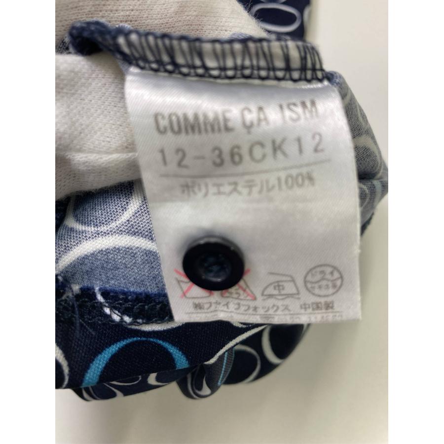 COMME CA ISM コムサイズム シャツワンピース L ネイビー その他総柄 半袖 ひざ丈 レディース | COMME CA ISM | 04