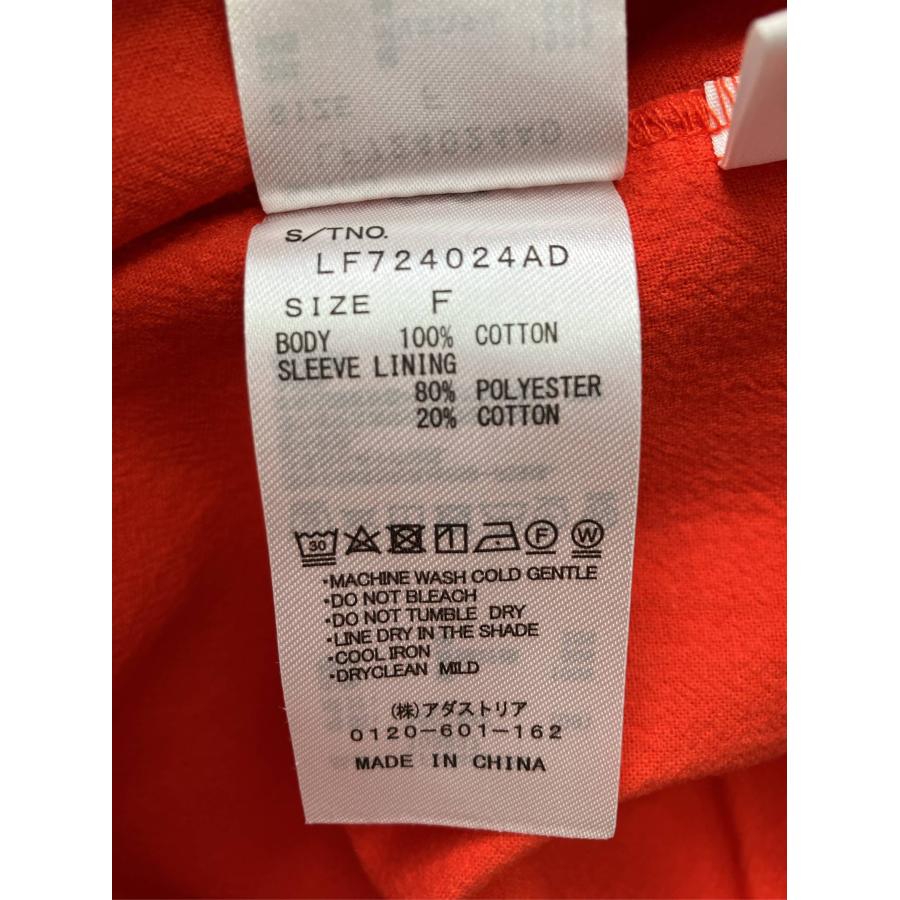 LOWRYS FARM ローリーズファーム ワンピース F レッド コットン 無地 リボン 半袖 ロング・マキシ丈 レディース | LOWRYS FARM | 05