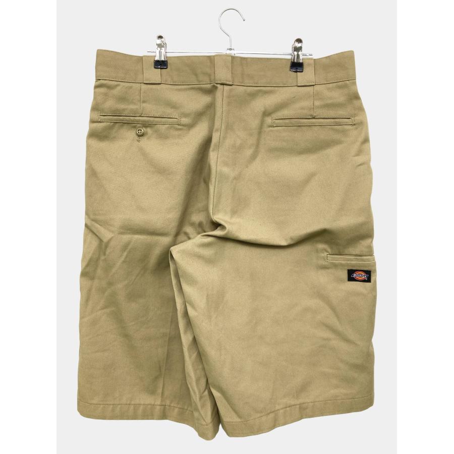 Dickies ディッキーズ チノパンツ 34 ベージュ ハーフ・ひざ丈 コットン 無地 ワンポイント ブランドロゴ ワイド・ルーズ メンズ | Dickies | 01