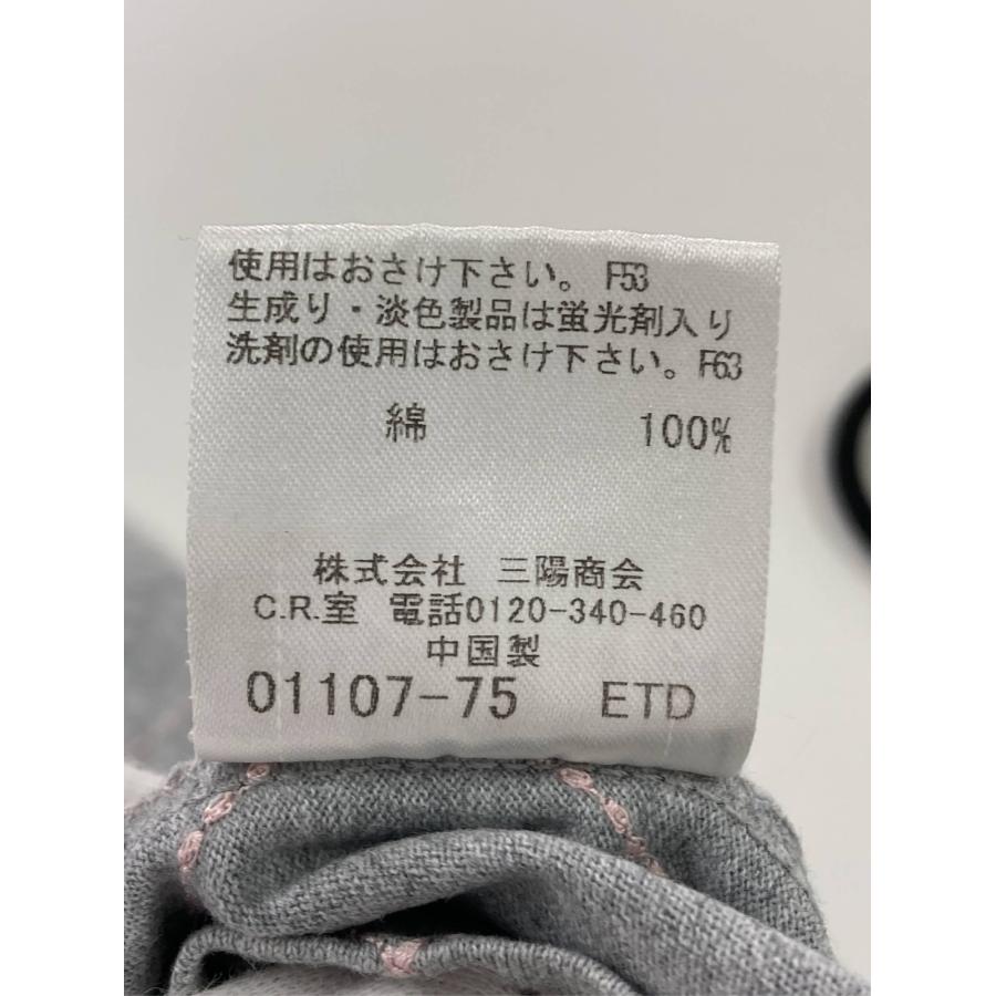 BURBERRY BLACK LABEL バーバリーブラックレーベル Tシャツ/カットソー 2 グレー ワンポイント その他総柄 ミドル丈 メンズ | BURBERRY BLACK LABEL | 05