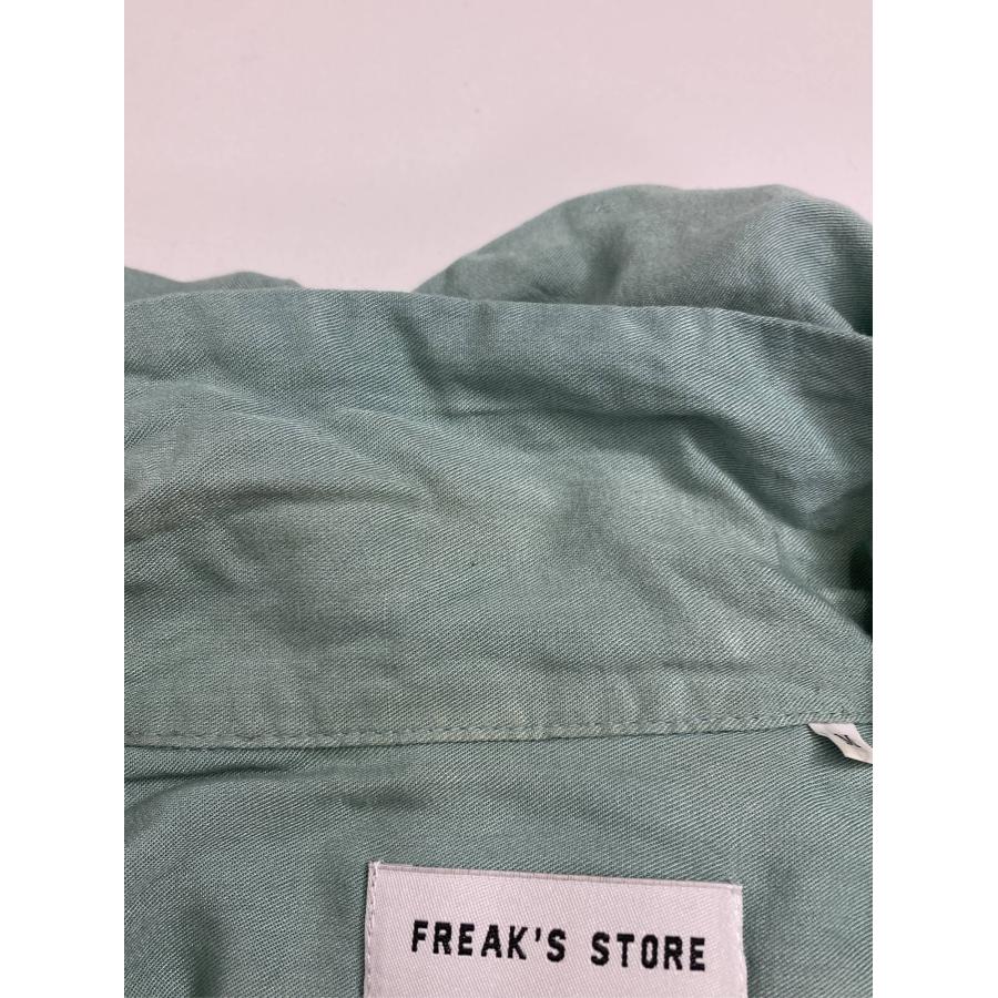 FREAK'S STORE フリークスストア シャツ/ブラウス M ライトグリーン 無地 ミドル丈 半袖 オープンカラー メンズ | FREAK'S STORE | 05