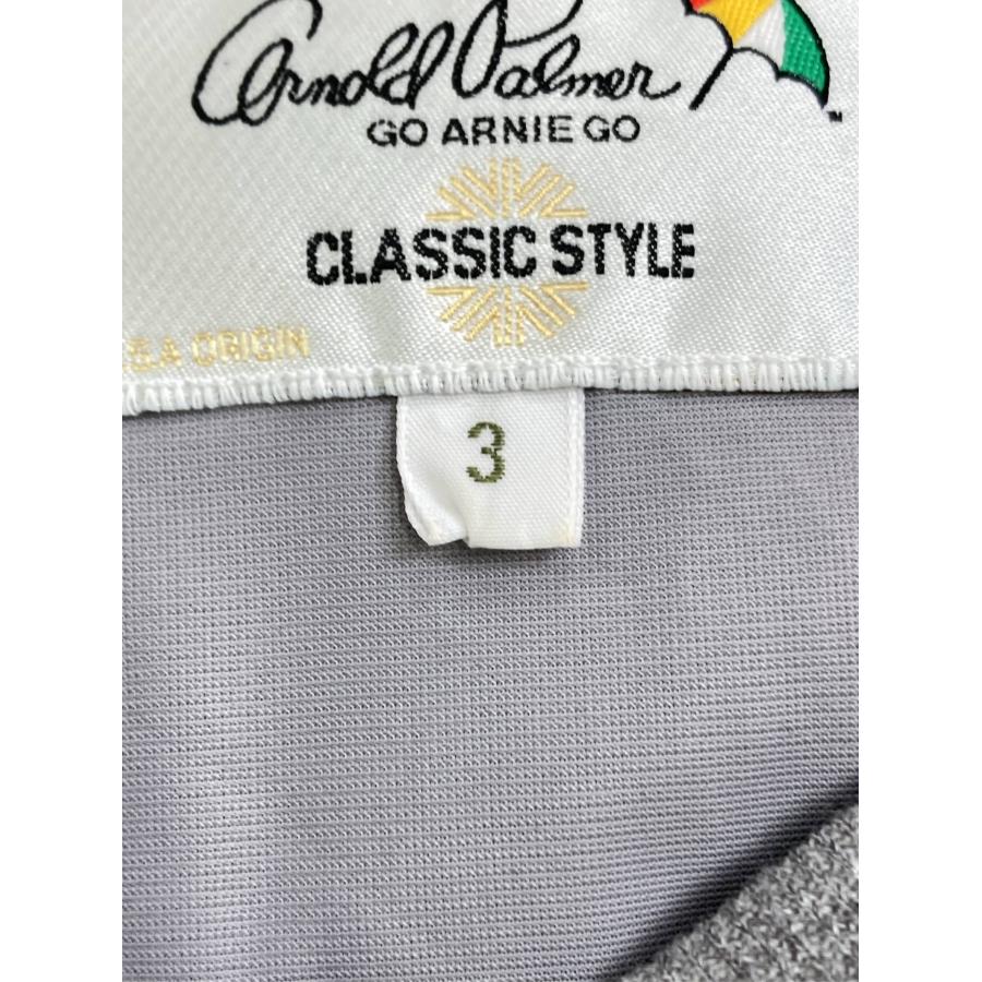 Arnold Palmer アーノルドパーマー ワンピース 3 グレー 無地 ワンポイント 半端袖 長袖 ひざ丈 タイト レディース | Arnold Palmer | 03