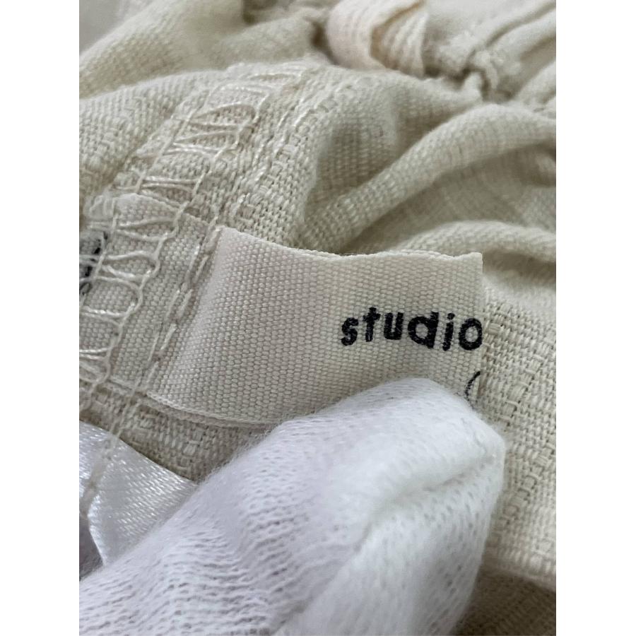 studio CLIP スタディオクリップ サロペット/オーバーオール F アイボリー フルレングス コットン レディース | studio CLIP | 05