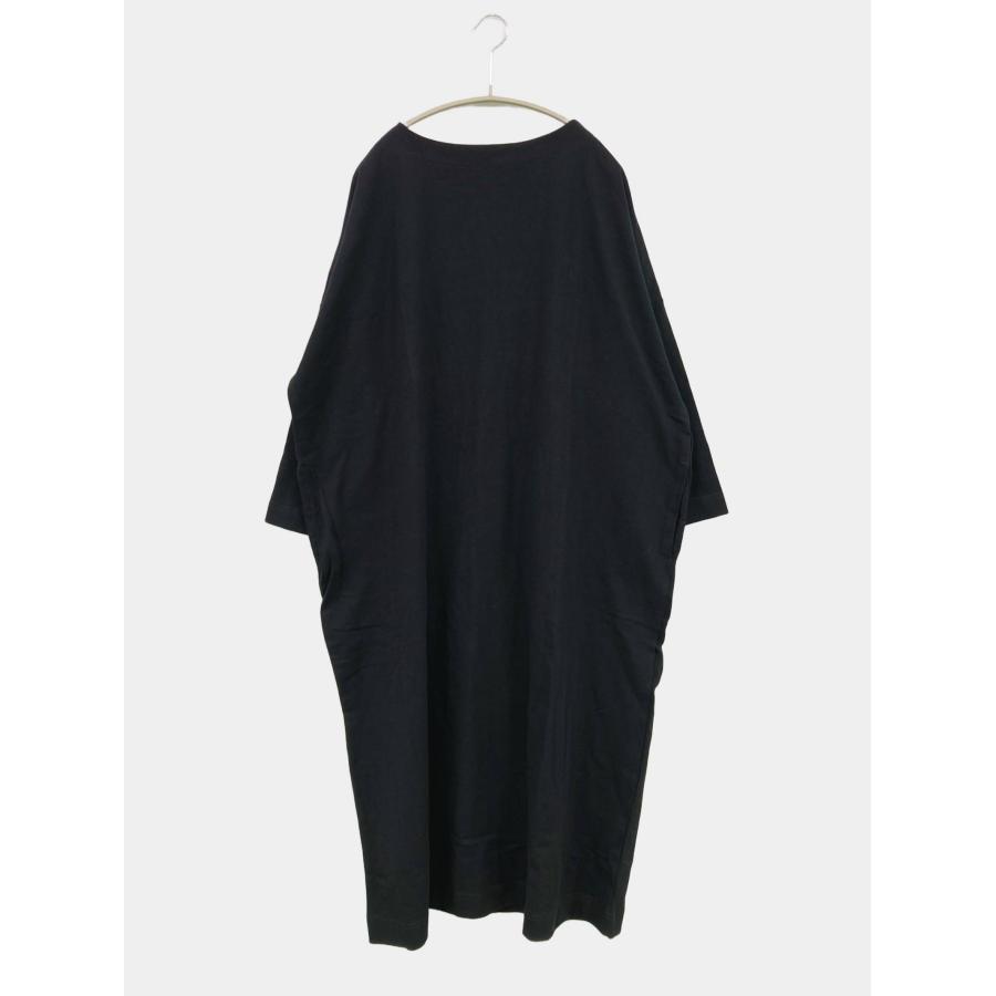 FREAK'S STORE フリークスストア ワンピース F ブラック コットン 無地 半端袖 ロング・マキシ丈 フレア レディース | FREAK'S STORE