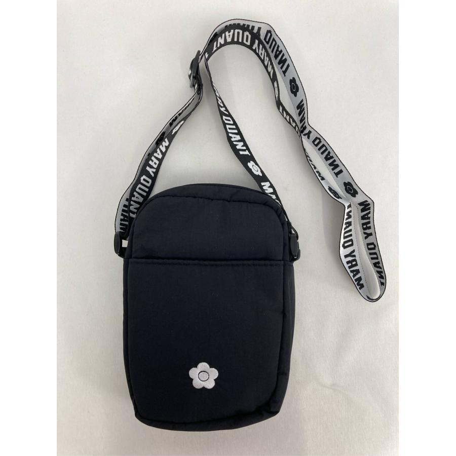 MARY QUANT マリークヮント ショルダーバッグ ブラック レディース | MARY QUANT