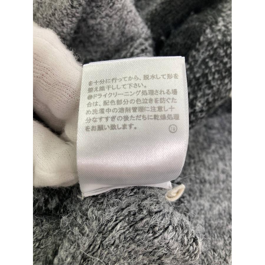 JaVa ジャバ ニット/セーター M グレー ナイロン チェック柄 ミドル丈 長袖 クルーネック(丸首) レディース |  | 07