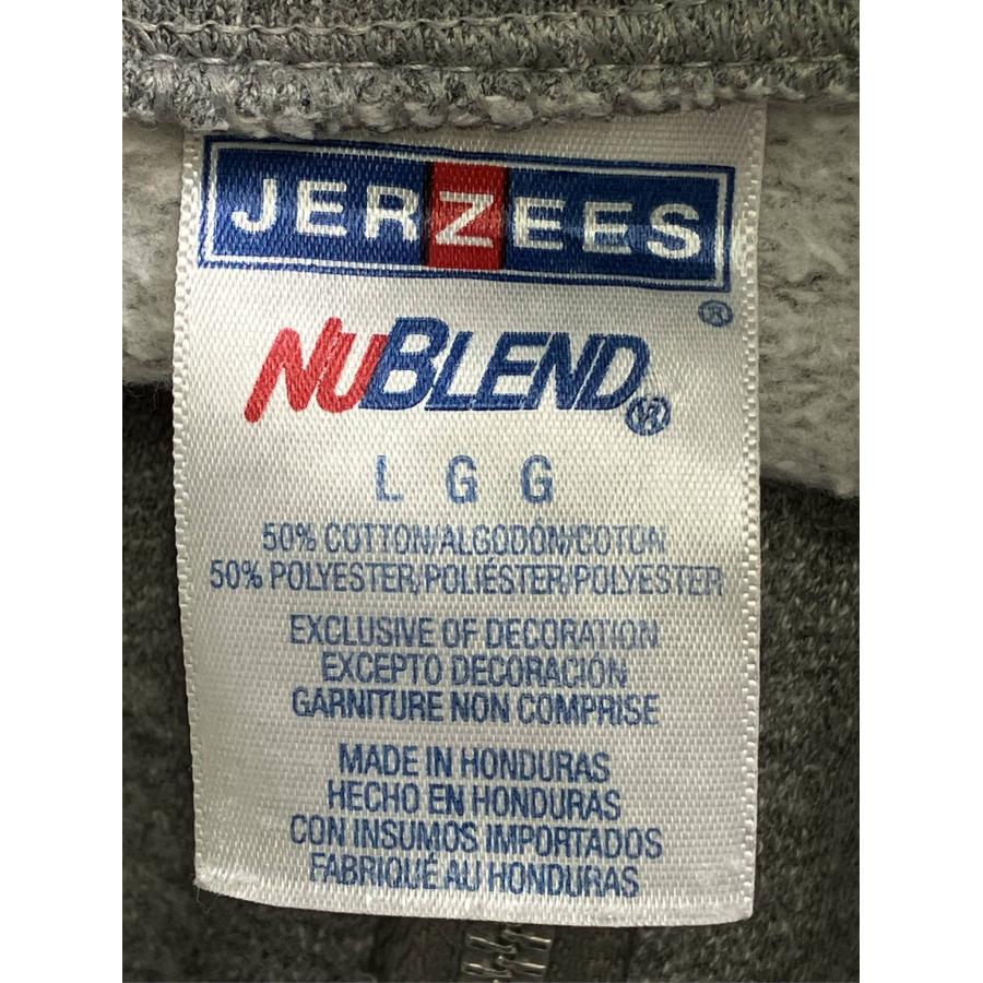 JERZEES ジャージーズ スウェット L グレー コットン 裏起毛 ワンポイント ブランドロゴ 刺繍 長袖 メンズ | JERZEES | 03