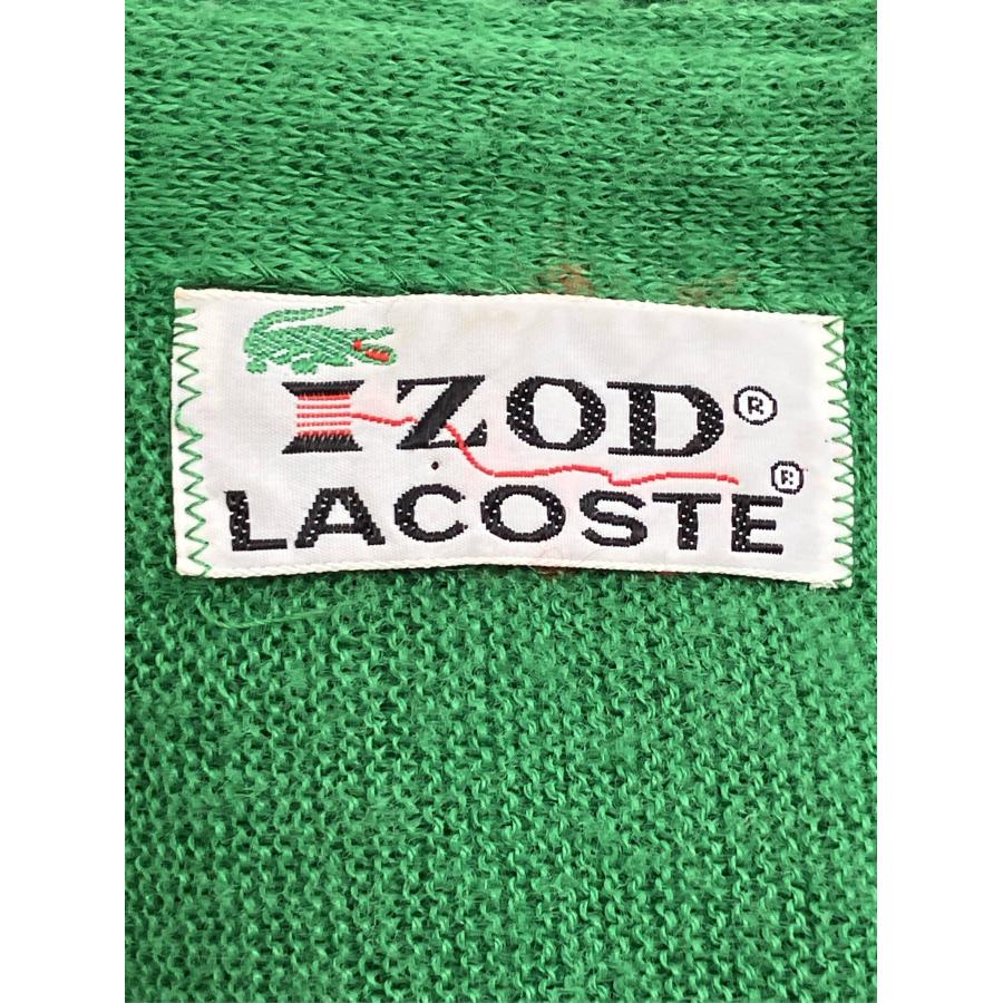 IZOD LACOSTE アイゾッドラコステ カーディガン/ボレロ M グリーン ウール・ニット 無地 ワンポイント ブランドロゴ ミドル丈 メンズ |  | 02