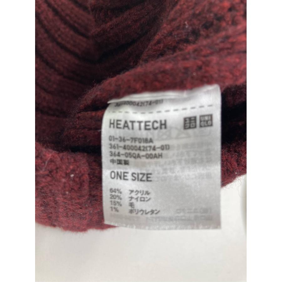 UNIQLO ユニクロ ニットキャップ/ビーニー ONE SIZE レッド メンズ レディース |  | 02