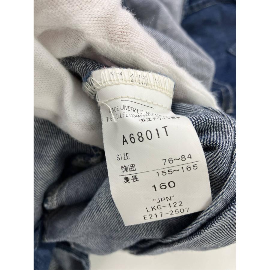 Lee リー シャツワンピース 160 ブルー デニム コットン 無地 ワンポイント 長袖 ひざ丈 レディース | Lee | 03