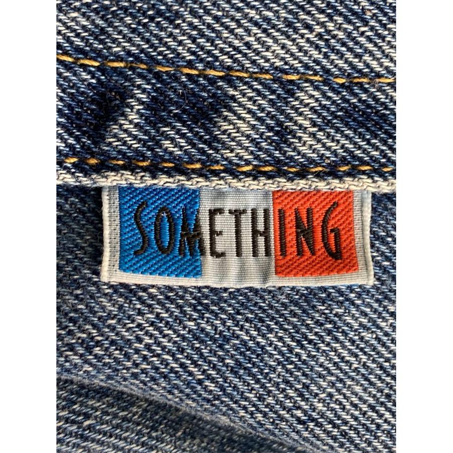SOMETHING サムシング サロペット/オーバーオール M ブルー クロップド・半端丈 デニム コットン レディース | SOMETHING | 02