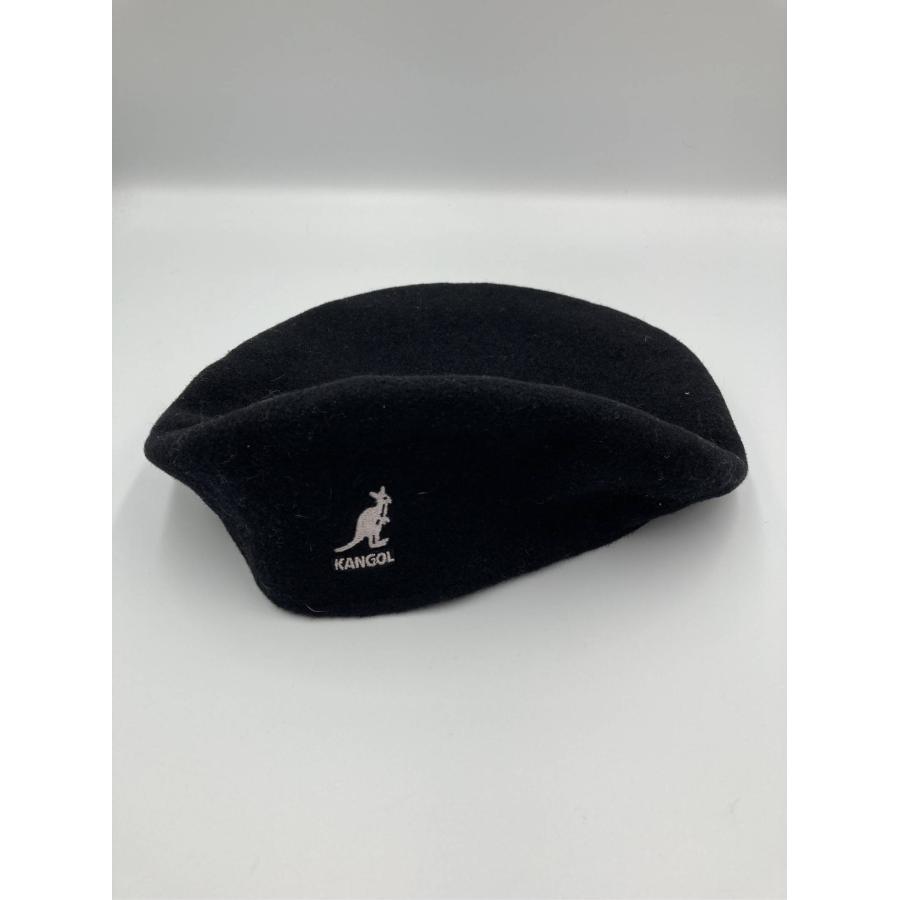 KANGOL カンゴール ハンチング/ベレー帽 L ブラック ウール・ニット レディース | KANGOL