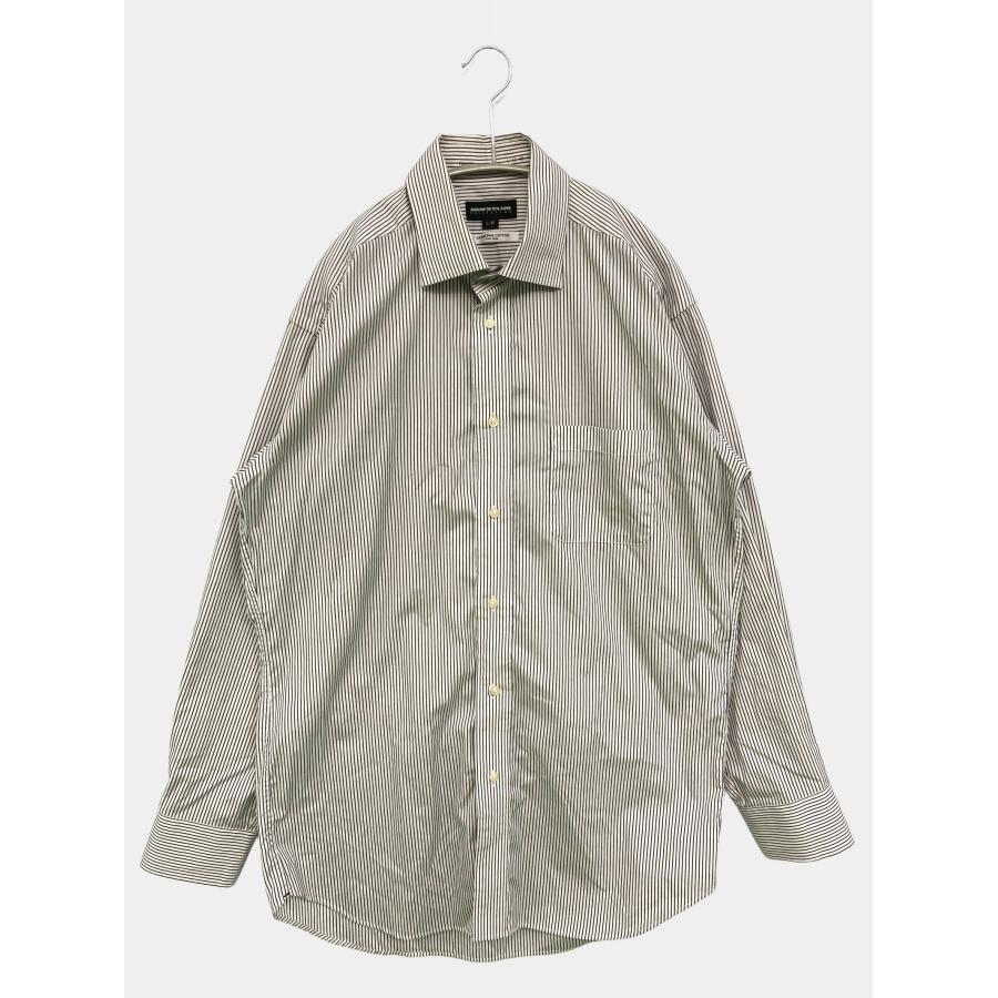 MEN'S CLUB ビジネスシャツ L-86 コットン ストライプ柄 長袖 レギュラーカラー メンズ | MEN'S CLUB