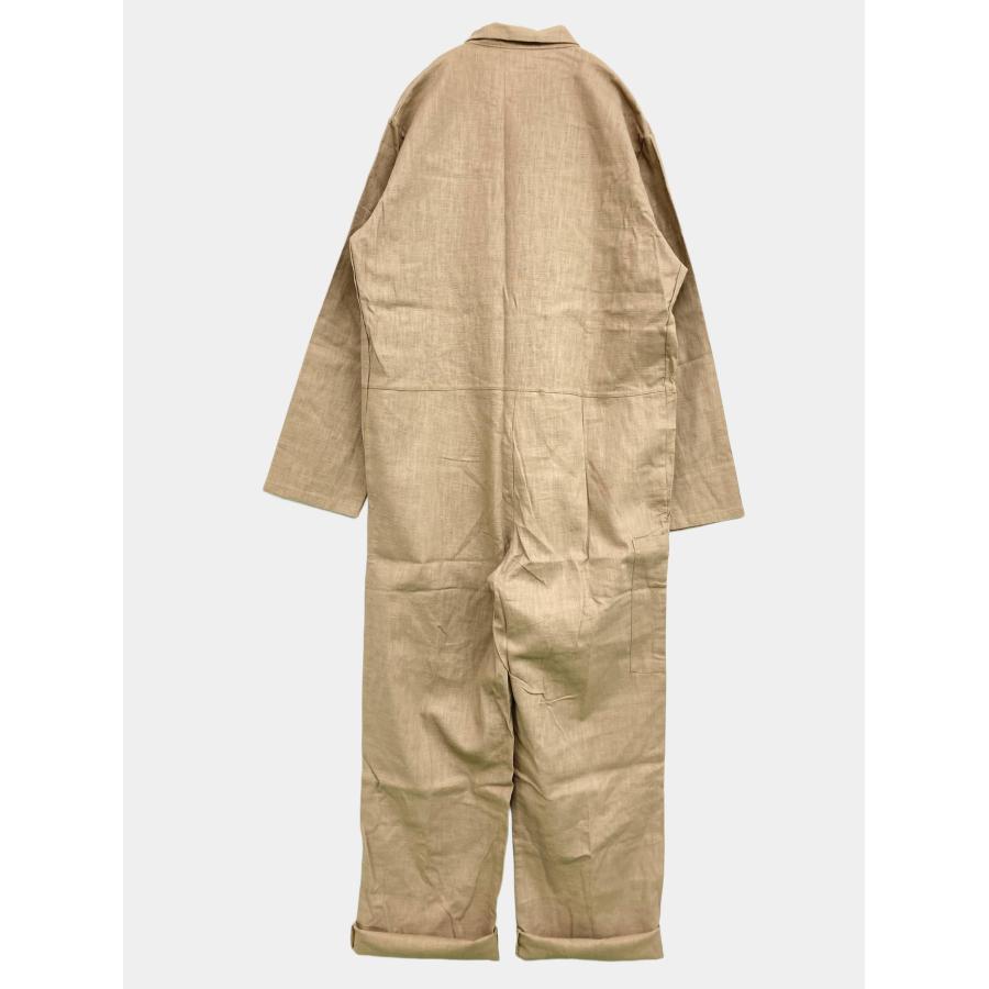 REGENCY WORKS サロペット/オーバーオール Medium ベージュ フルレングス リネン・麻 メンズ | REGENCY WORKS | 01