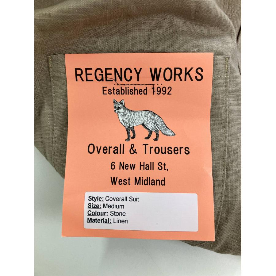 REGENCY WORKS サロペット/オーバーオール Medium ベージュ フルレングス リネン・麻 メンズ | REGENCY WORKS | 05