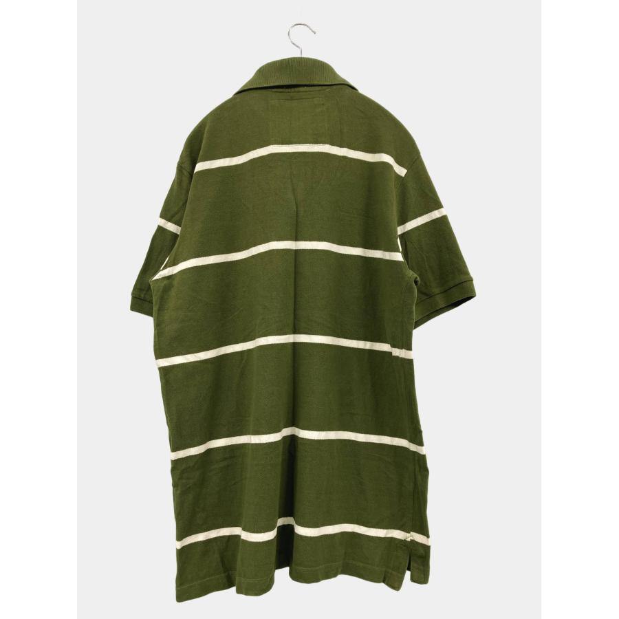 Abercrombie & Fitch アバクロンビーアンドフィッチ ポロシャツ M グリーン ボーダー柄 ワンポイント 半袖 メンズ |  | 01