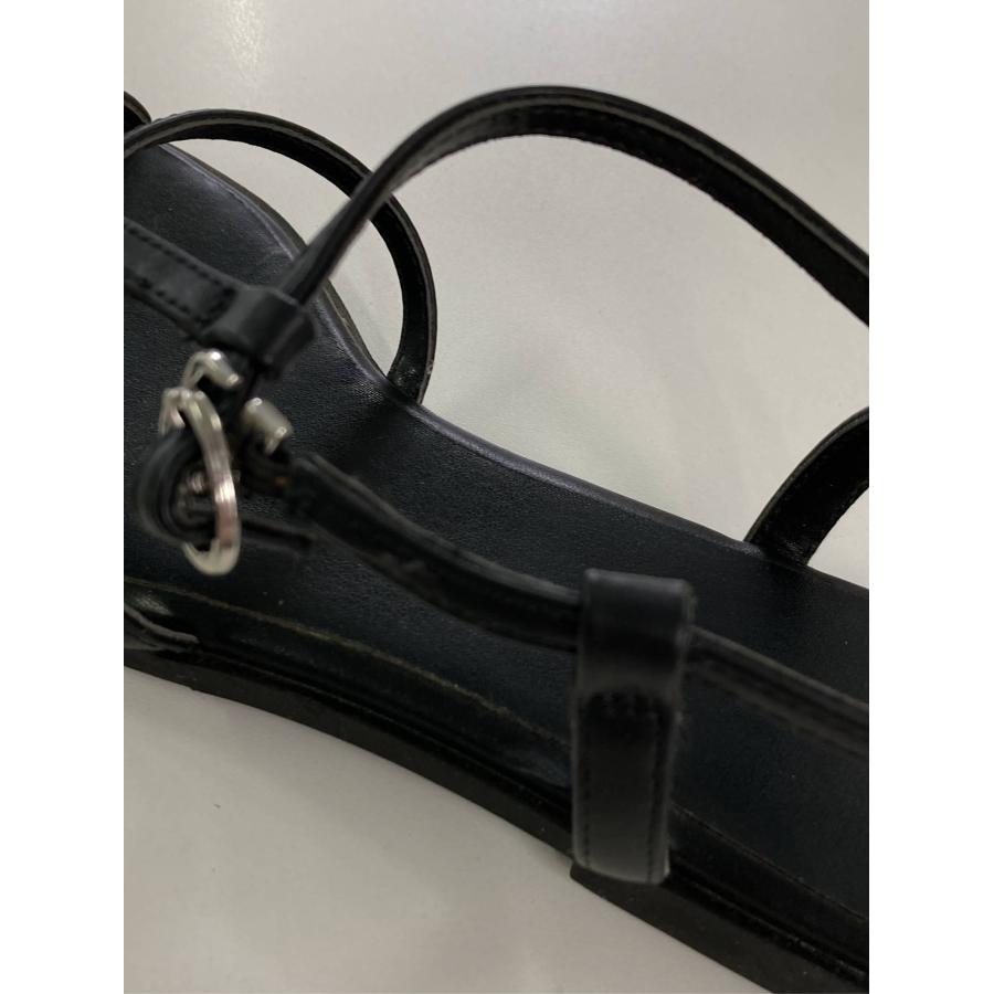 サンダル M ブラック 無地 フラット 〜3cm ストラップあり レディース |  | 09