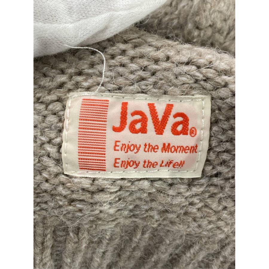 JaVa ジャバ カーディガン/ボレロ L ベージュ ウール・ニット ナイロン ニット 無地 ミドル丈 長袖 レディース |  | 02
