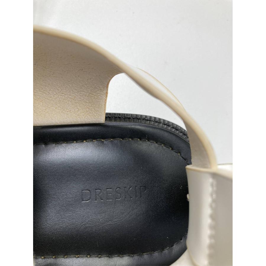 DRESKIP ドレスキップ サンダル 24.5 ホワイト 無地 〜3cm ストラップあり レディース | DRESKIP | 04