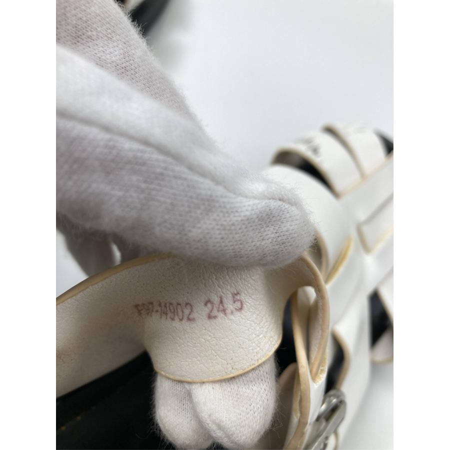 DRESKIP ドレスキップ サンダル 24.5 ホワイト 無地 〜3cm ストラップあり レディース | DRESKIP | 05