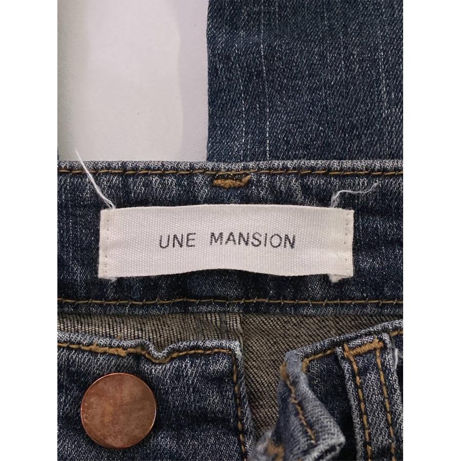 UNE MANSION ウメマンション デニムパンツ S ネイビー フルレングス 無地 スタンダード ストレート ヴィンテージ ローライズ レディース | UNE MANSION | 02