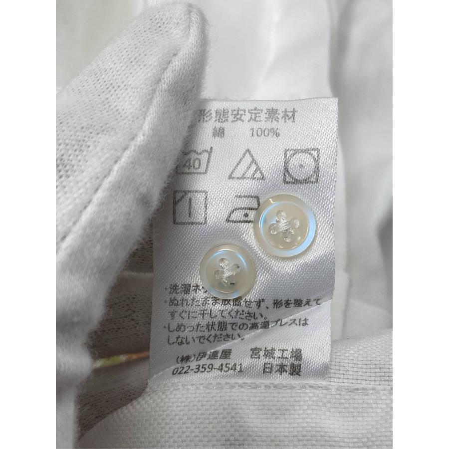 TAILOR ビジネスシャツ T.S. ホワイト コットン 無地 長袖 ボタンダウン メンズ | TAILOR | 03