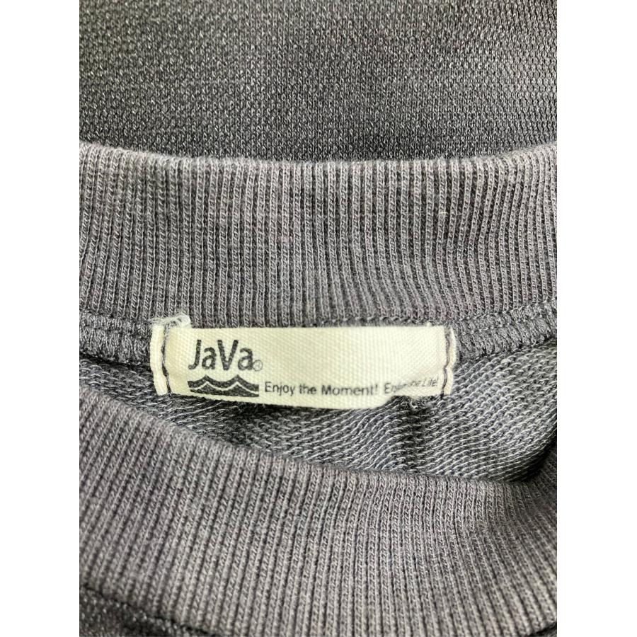 JaVa ジャバ Tシャツ/カットソー L ブラック ミドル丈 無地 長袖 クルーネック(丸首) レディース |  | 02
