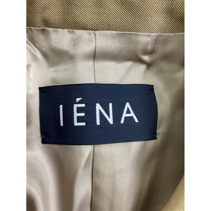 IENA イエナ テーラードジャケット ベージュ ウール・ニット 無地 ミドル丈 フードなし シングル レディース | IENA | 02