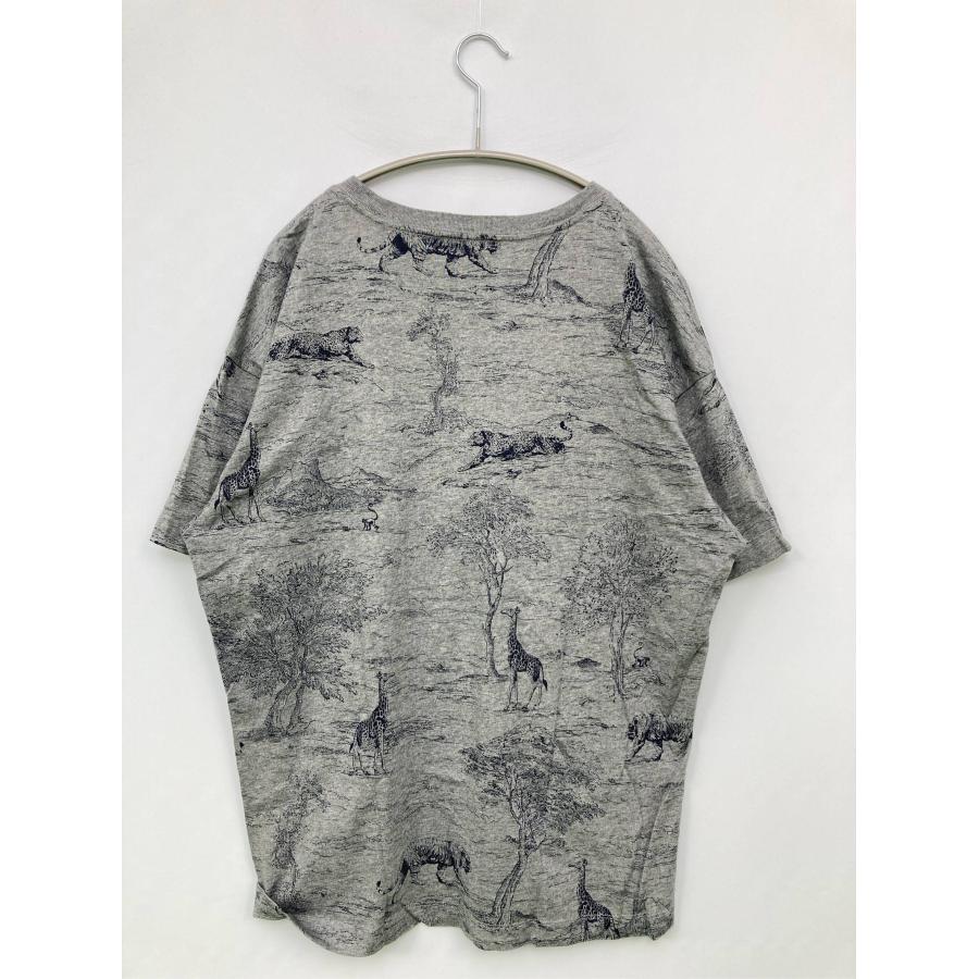 BANANA REPUBLIC バナナリパブリック Tシャツ/カットソー L グレー その他総柄 ミドル丈 半袖 クルーネック(丸首) メンズ | BANANA REPUBLIC | 01