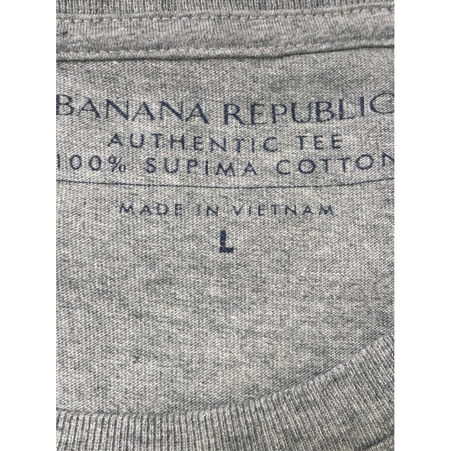 BANANA REPUBLIC バナナリパブリック Tシャツ/カットソー L グレー その他総柄 ミドル丈 半袖 クルーネック(丸首) メンズ | BANANA REPUBLIC | 03