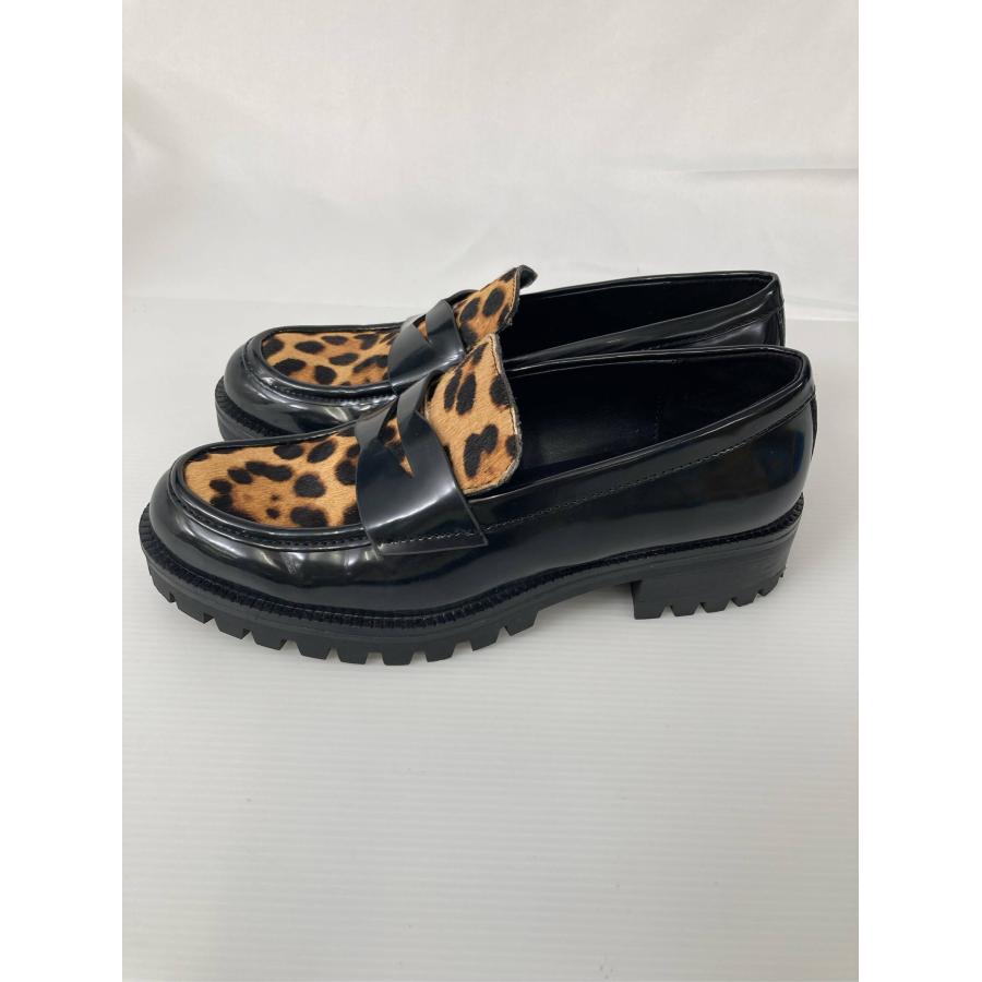 ZARA ザラ ローファー 37 レオパード柄 〜3cm コインローファー レディース | ZARA | 01