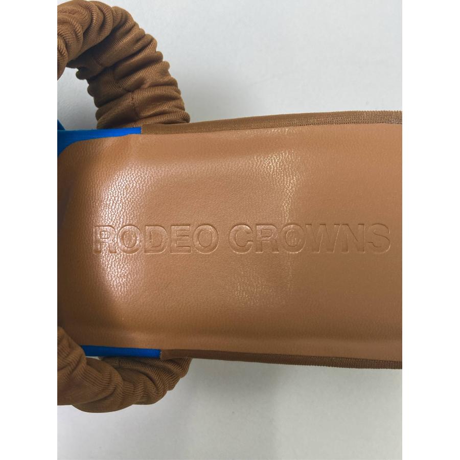 RODEO CROWNS ロデオクラウンズ サンダル M ブルー 無地 フラット ストラップなし スリッパサンダル メンズ レディース |  | 04