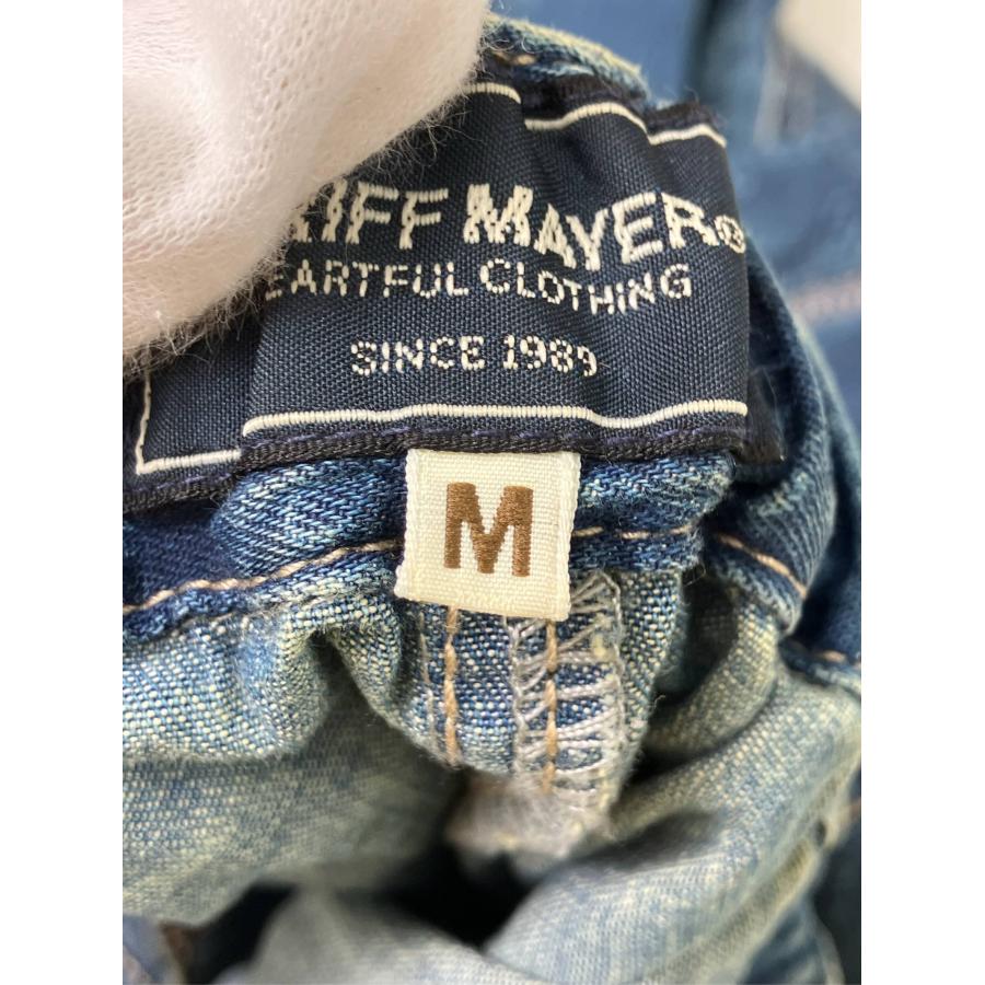 KRIFF MAYER クリフメイヤー デニムスカート M ブルー ひざ丈 フレア ウエストゴム・紐 レディース | KRIFF MAYER | 03