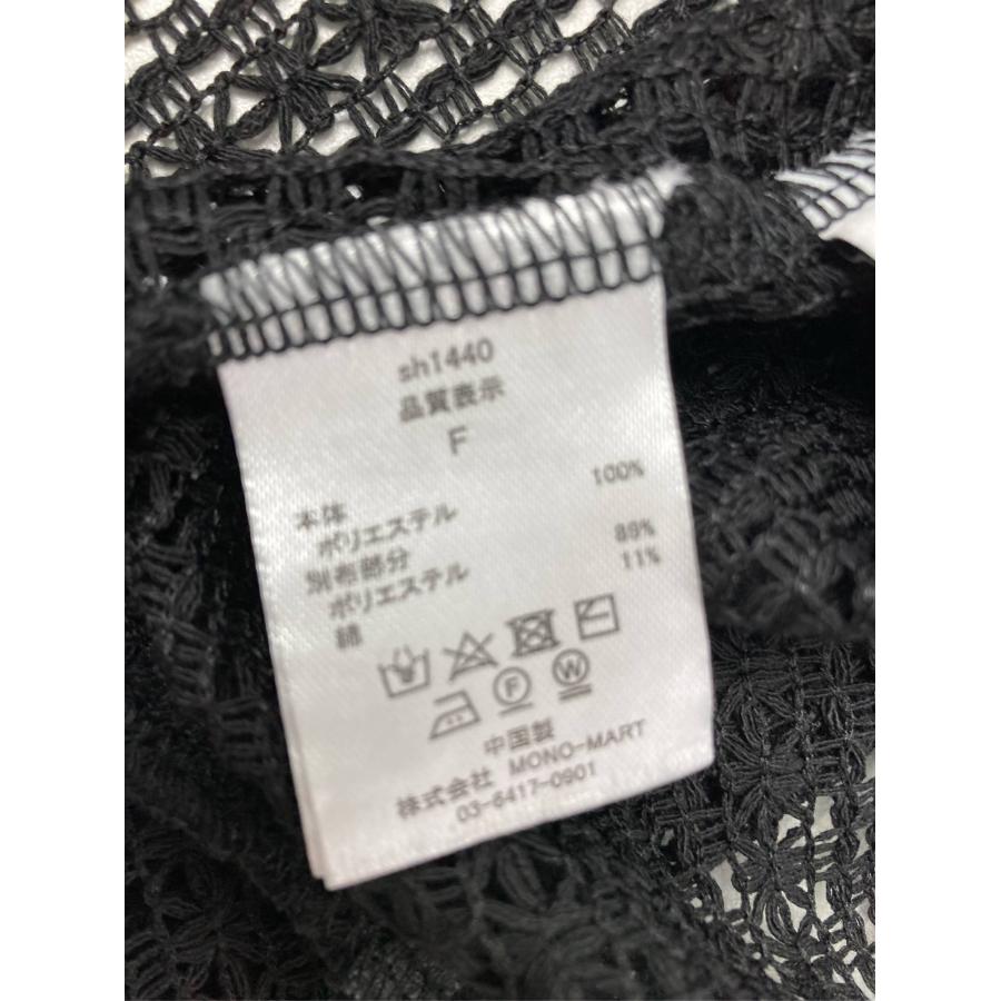 MONO-MART モノマート トップス F ブラック コットン 無地 ミドル丈 レディース | MONO-MART | 04