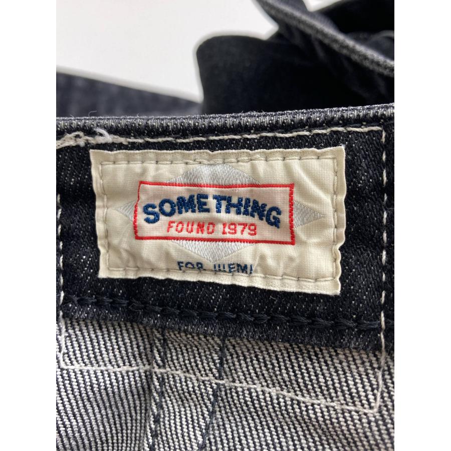 SOMETHING サムシング デニムパンツ M ネイビー フルレングス 無地 スタンダード ストレート ハイウエスト レディース | SOMETHING | 02