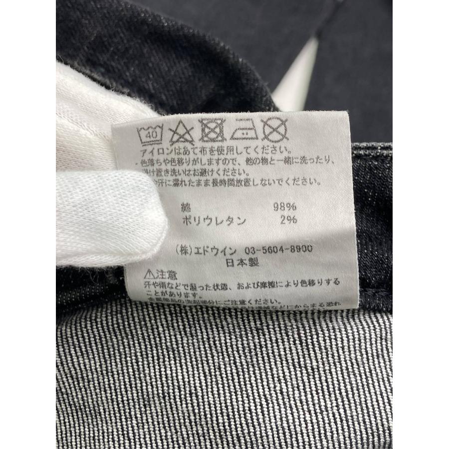 SOMETHING サムシング デニムパンツ M ネイビー フルレングス 無地 スタンダード ストレート ハイウエスト レディース | SOMETHING | 04